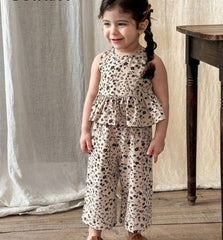 Baby Girl Floral Top & Pants Set | LMoss Kids