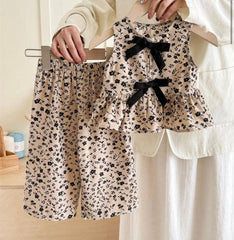 Baby Girl Floral Top & Pants Set | LMoss Kids