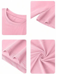 Women’s Cartoon Milk Tea Print T-Shirt | Casual Top