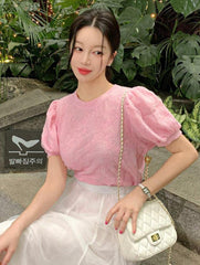 Women’s Puff Sleeve T-Shirt | DAZY Spring/Summer Top