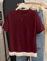 Women’s Tassel Decor T-Shirt | INAWLY Summer Top