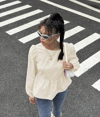 Women’s Tie Backless Blouse | INAWLY Autumn Top