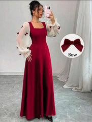 Women’s 3D Floral Cinched Waist Dress | Modelyn Fall Outfit