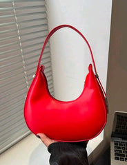 Women’s Crocodile Embossed Baguette Bag | Minimalist Shoulder Purse