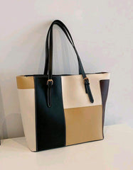 Women’s Large Capacity Shoulder Tote Bag | Multi-Pocket Casual