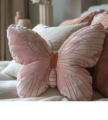 White Butterfly Pillow – Girly Style Home Décor